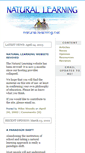 Mobile Screenshot of natural-learning.net
